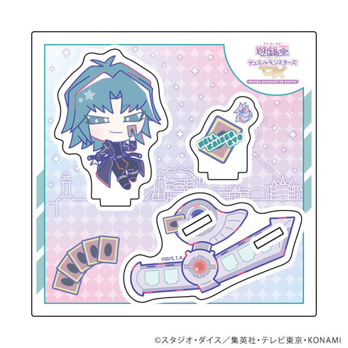 『遊☆戯☆王デュエルモンスターズGX Design produced by Sanrio』アクリルスタンドプレート04/ヘルカイザー亮(コラボイラスト)